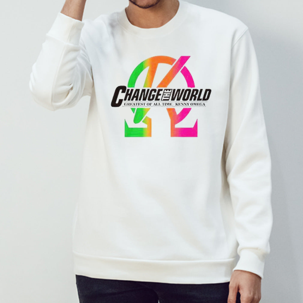 Change the world greatest of all time Kenny Omega shirts