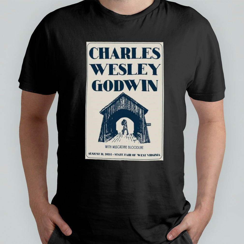 Charles Wesley Godwin At State Fair Of West Virginia In Lewisburg, WV On August 11 2024 Poster Shirt