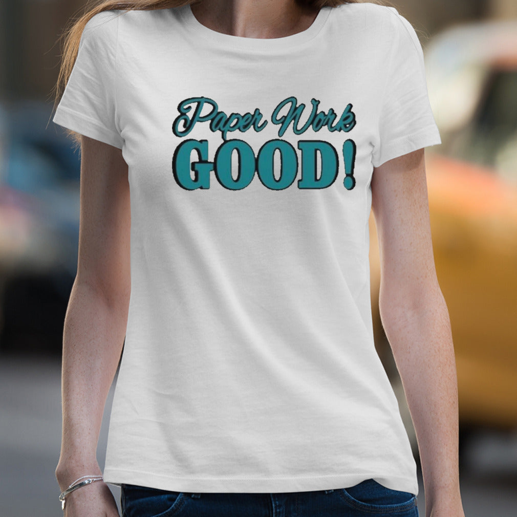 Charleston White Wearing Paper Work Good Shirt
