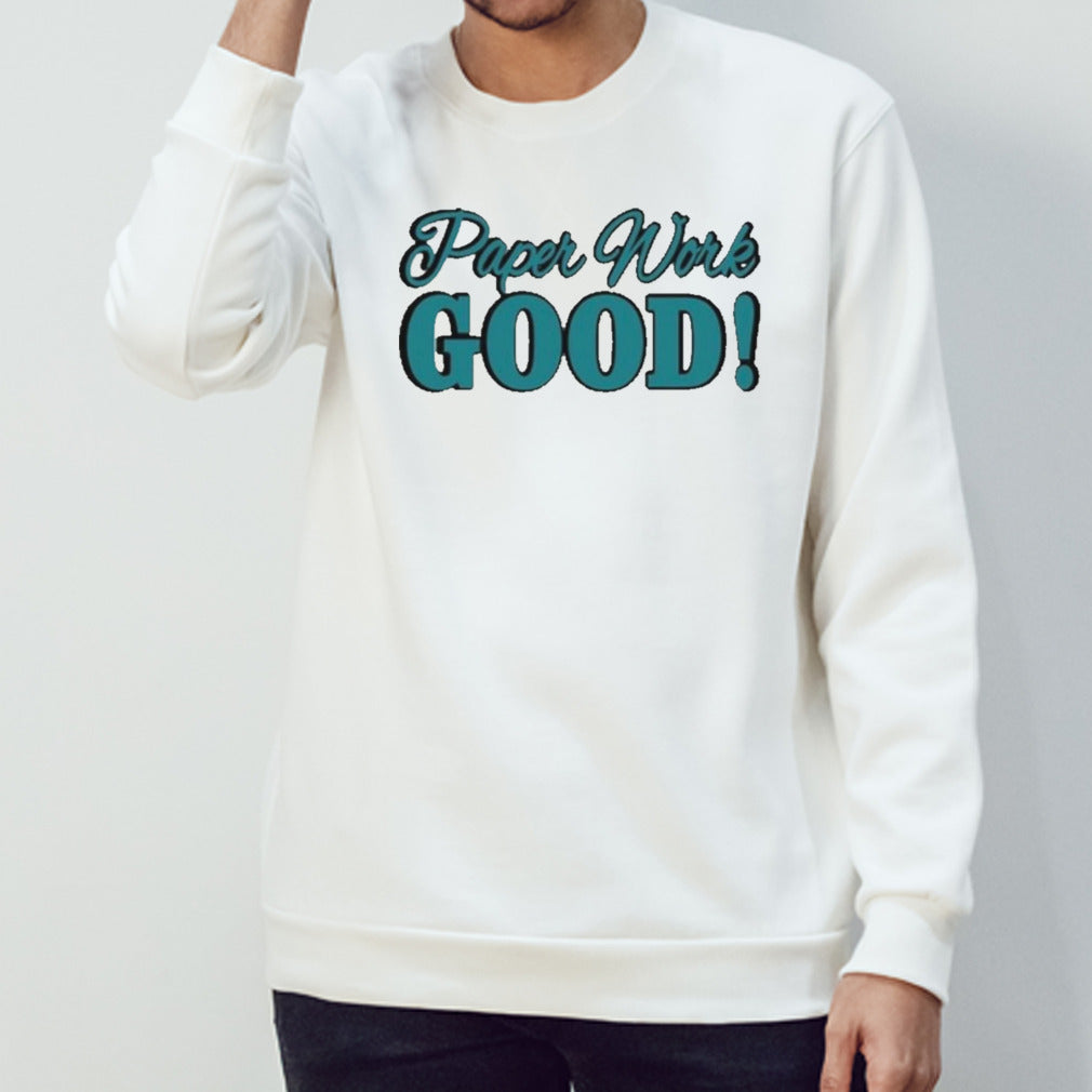 Charleston White Wearing Paper Work Good Shirt