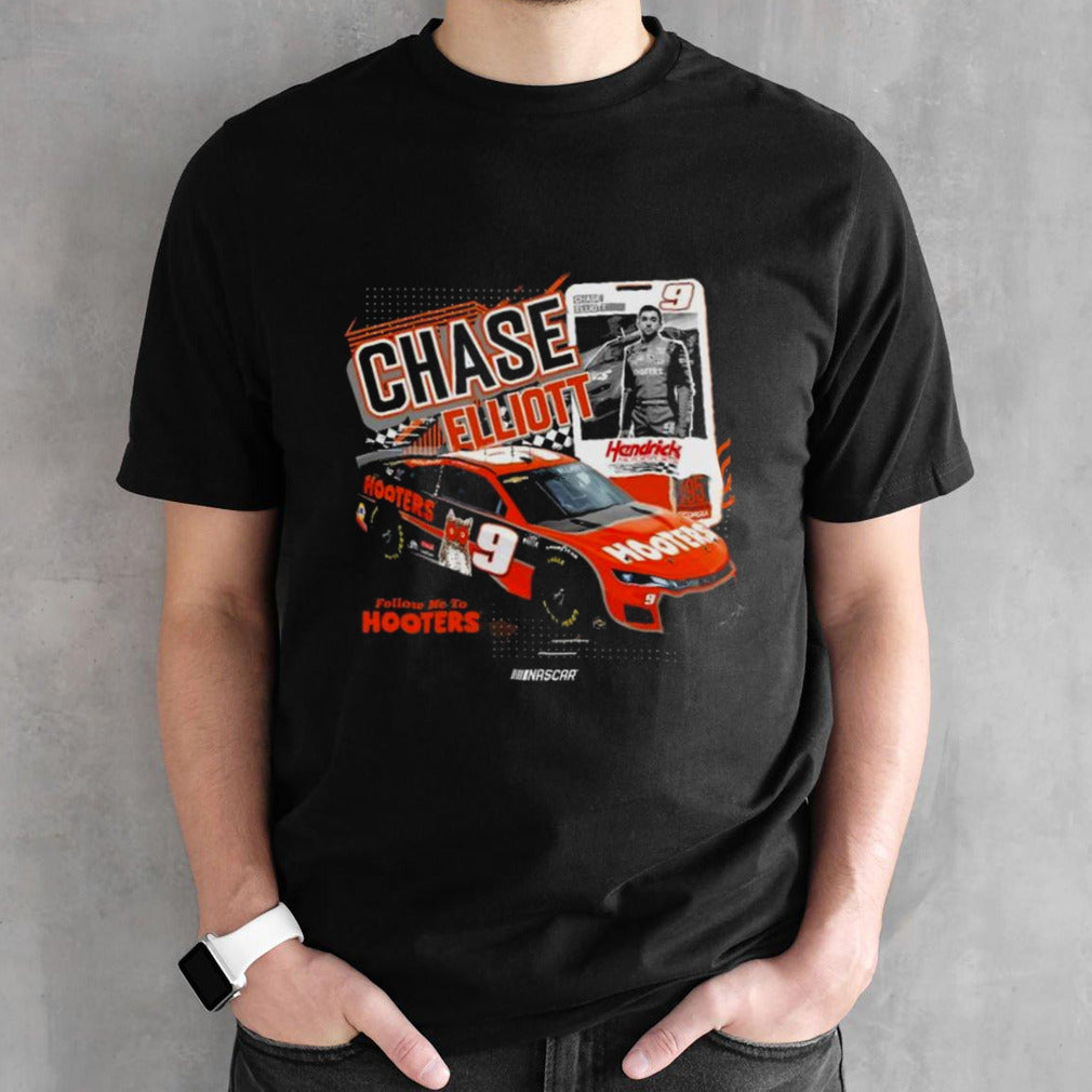 Chase Elliott Hooters 2-spot Trading Paint Hendrick Motorsports T-shirts