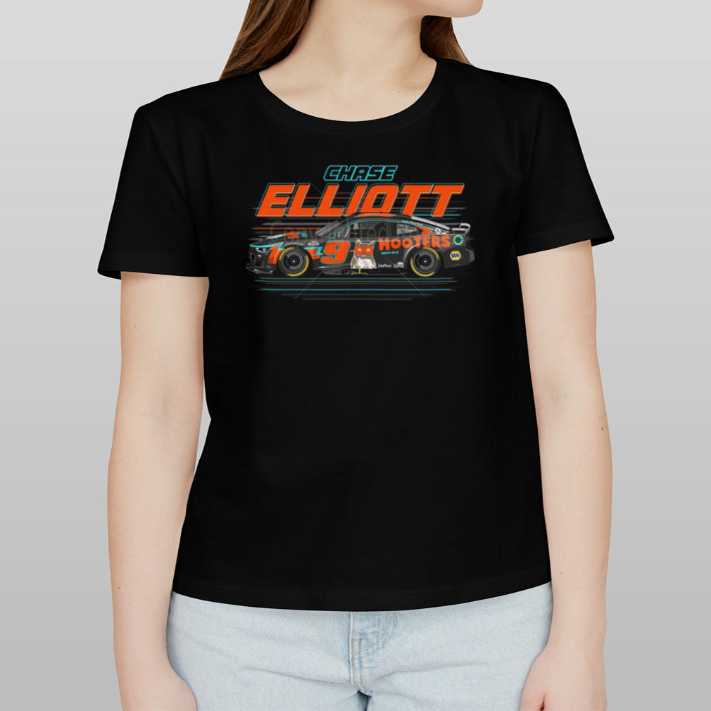 Chase Elliott Hooters No. 9 Camaro T Shirt