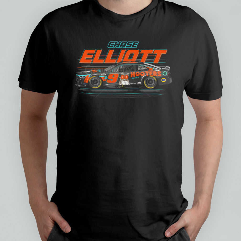 Chase Elliott Hooters No. 9 Camaro T Shirt