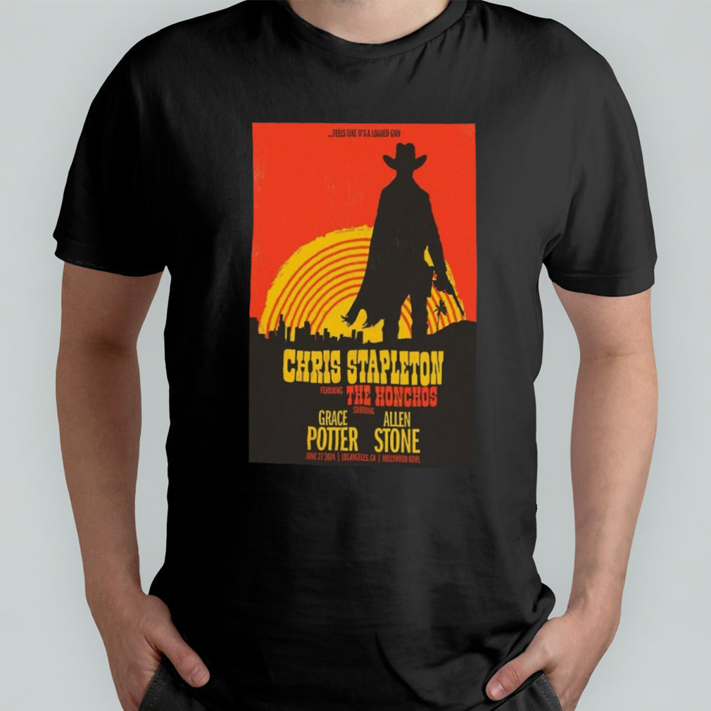 Chris Stapleton June 27 2024 Hollywood Bowl Los Angeles CA Poster Shirt