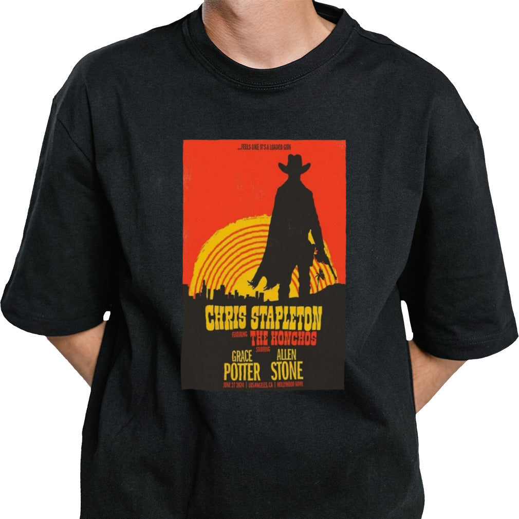 Chris Stapleton June 27 2024 Hollywood Bowl Los Angeles CA Poster Shirt