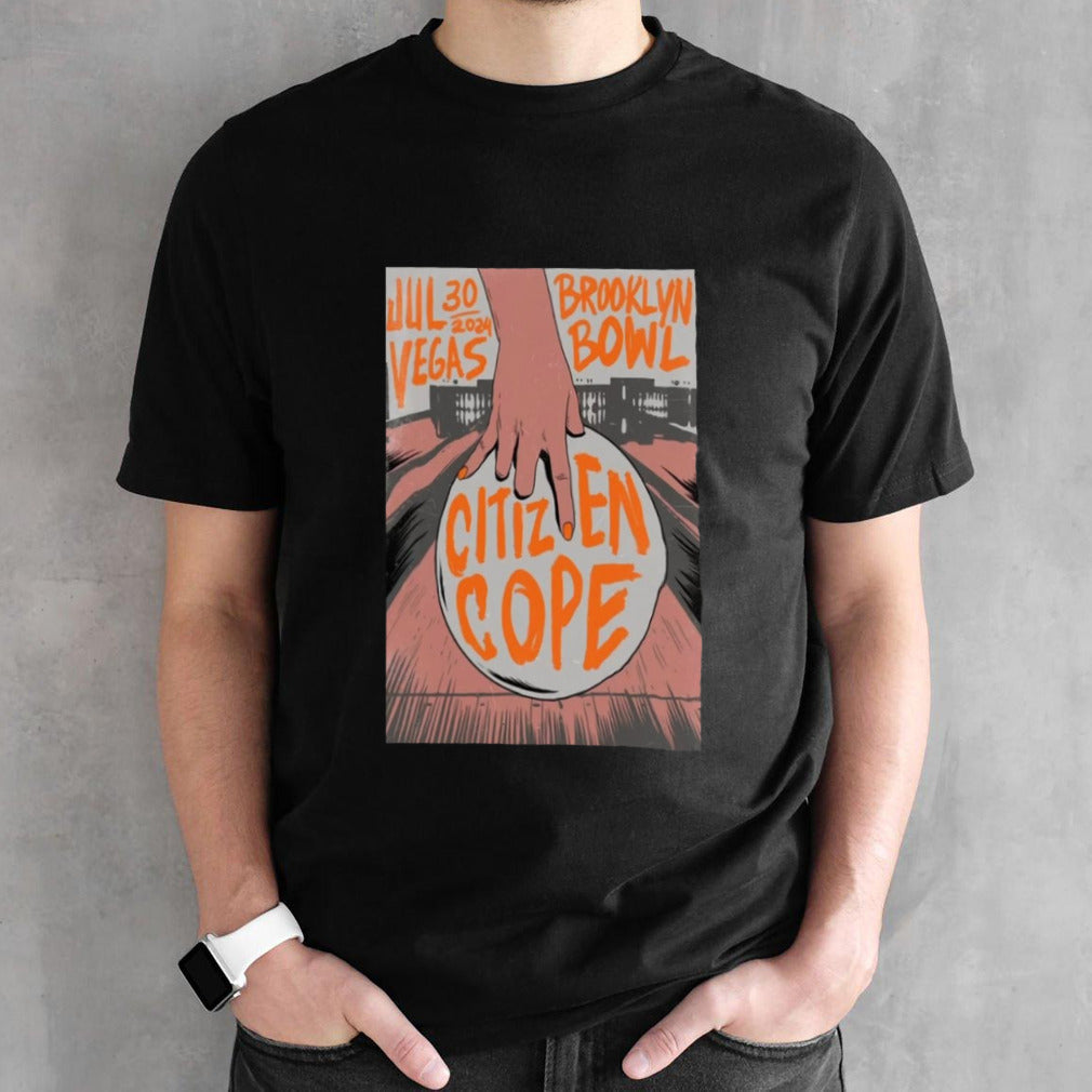 Citizen Cope Brooklyn Bowl Las Vegas, NV July 30, 2024 Poster Shirt