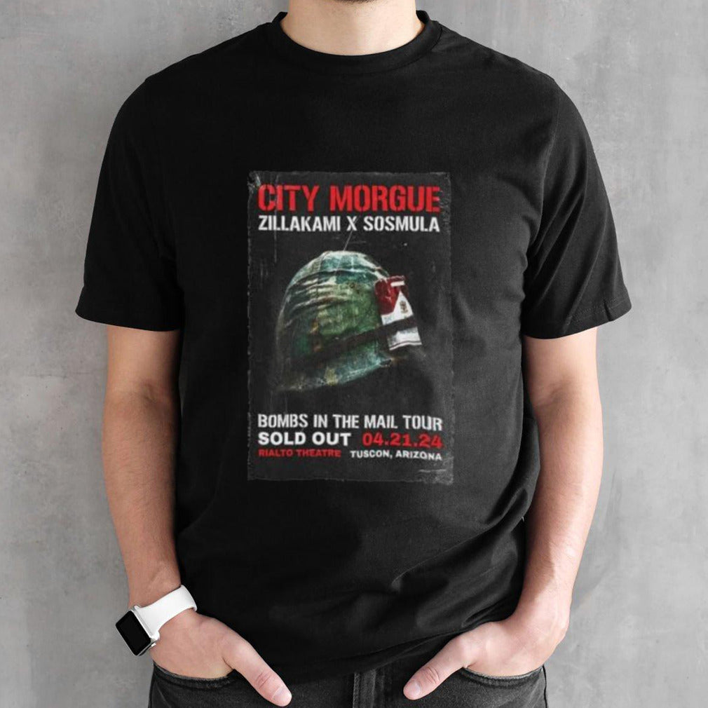City Morgue April 21 2024 Tucson AZ Poster Shirts