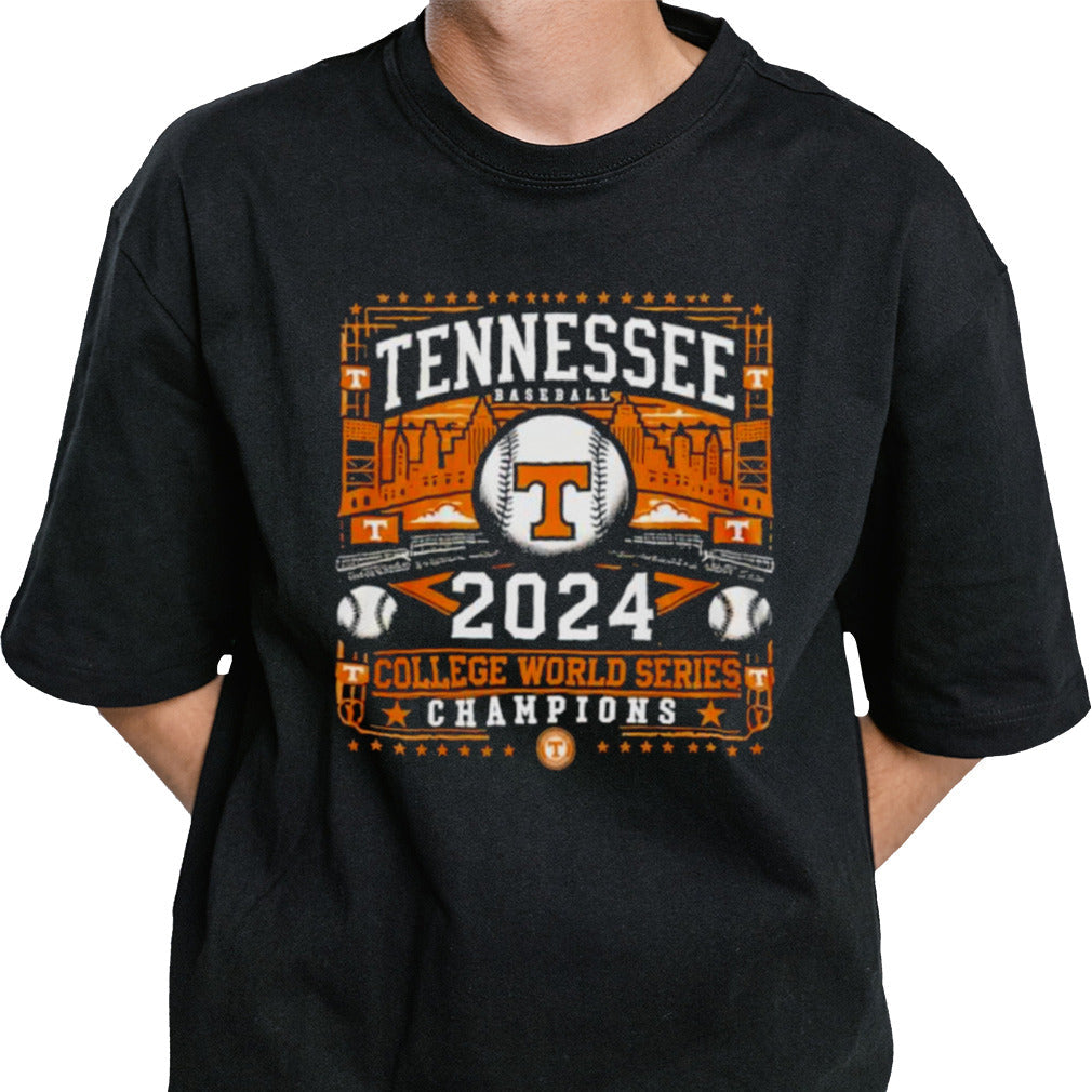 City Tennessee Baseball College World Series Champions 2024 Shirt