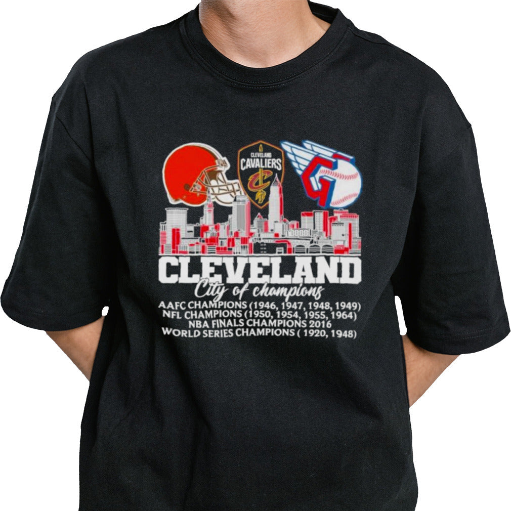Cleveland Sports Teams 2024 City Of Champions Shirt