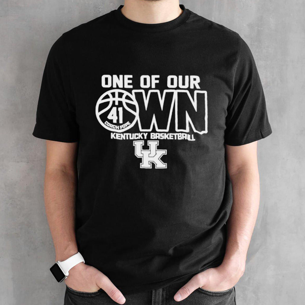 Coach Pope one of our own Kentucky Wildcats basketball shirts