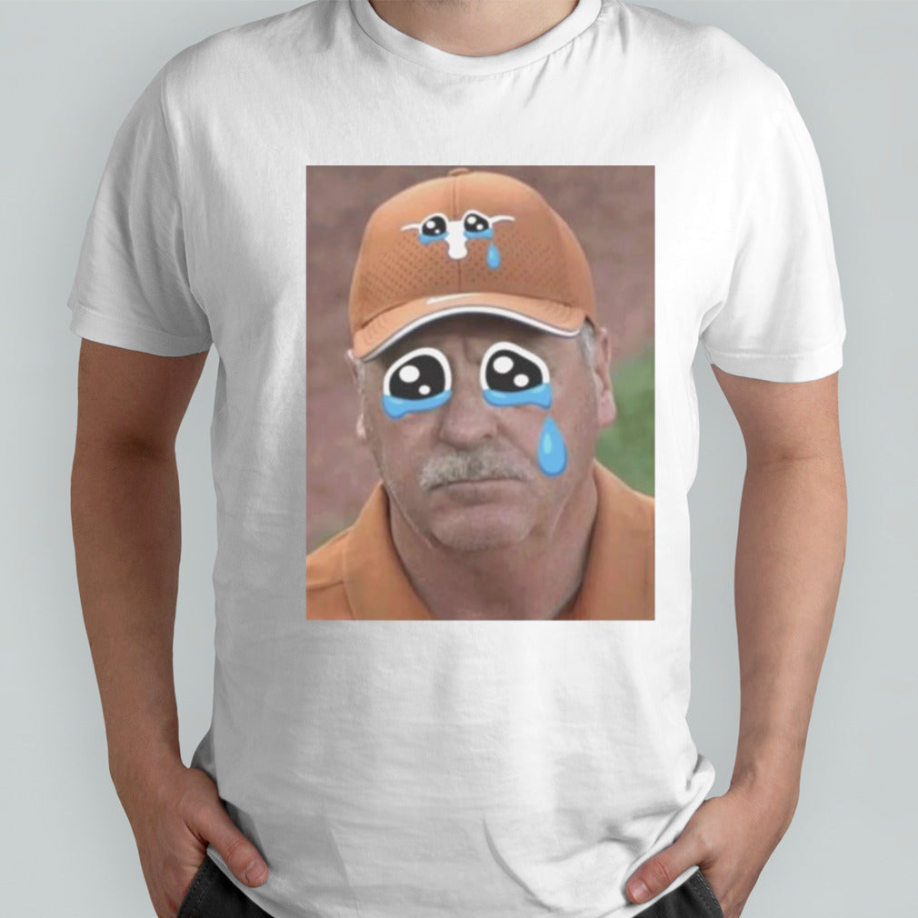 Coach Texas Mike White crying meme shirt