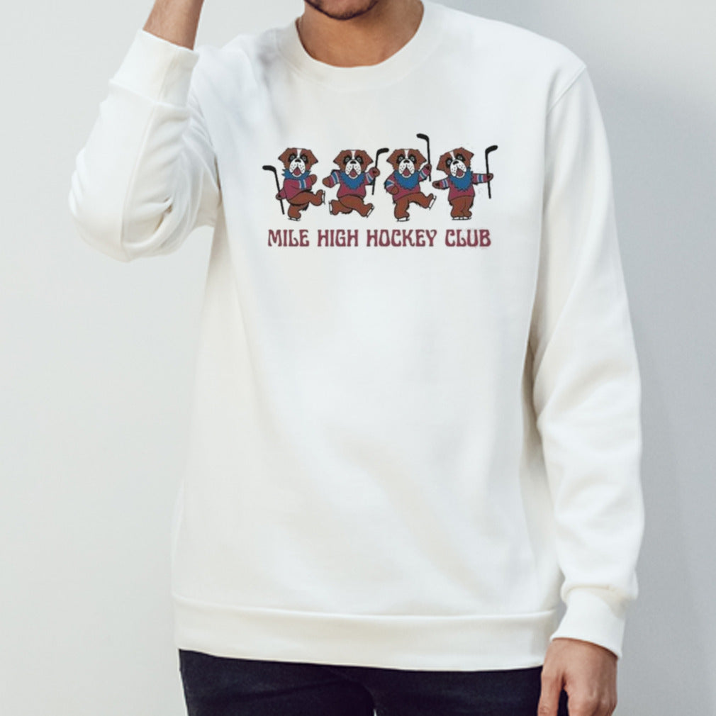 Colorado Avalanche Grateful Dead Mile High Hockey Club 2024 Shirts