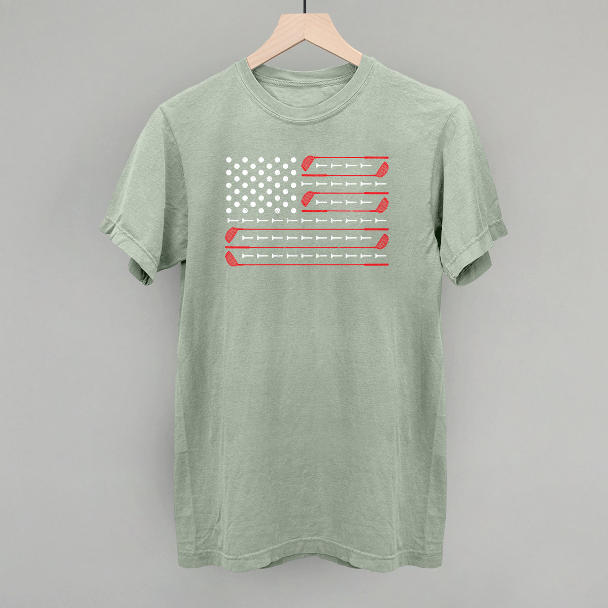 Golf American Flag