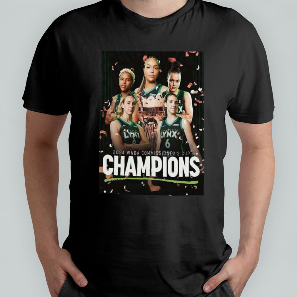 Congrats Minnesota Lynx 2024 Champions WNBA Commissionerâ€™s Cup T-shirt