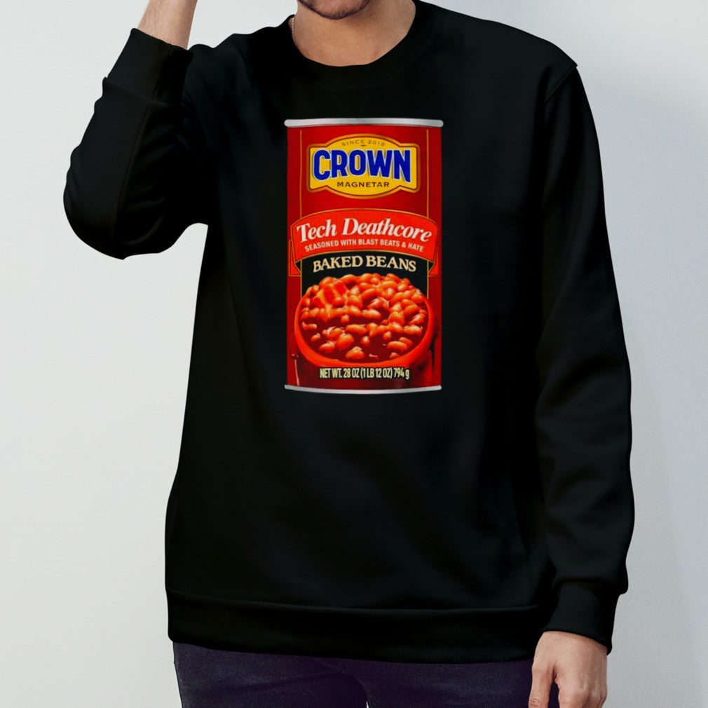Crown Magnetar tech deathcore seasoned with blast beats and hate shirt