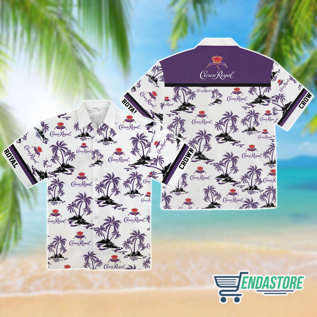 Crown Royal Summer Beach Shirt