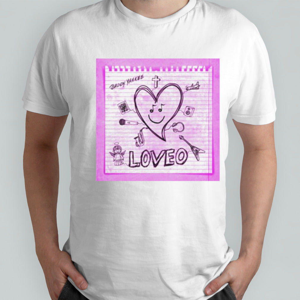 Daddy Yankee Loveo Cover shirt