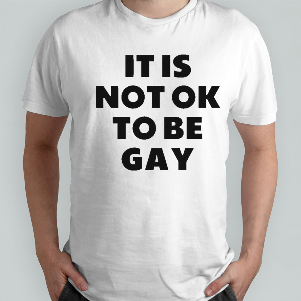 Daniel Charles Svoboda it is not ok to be gay shirt