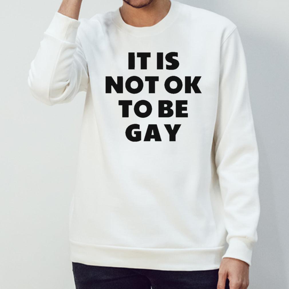 Daniel Charles Svoboda it is not ok to be gay shirt
