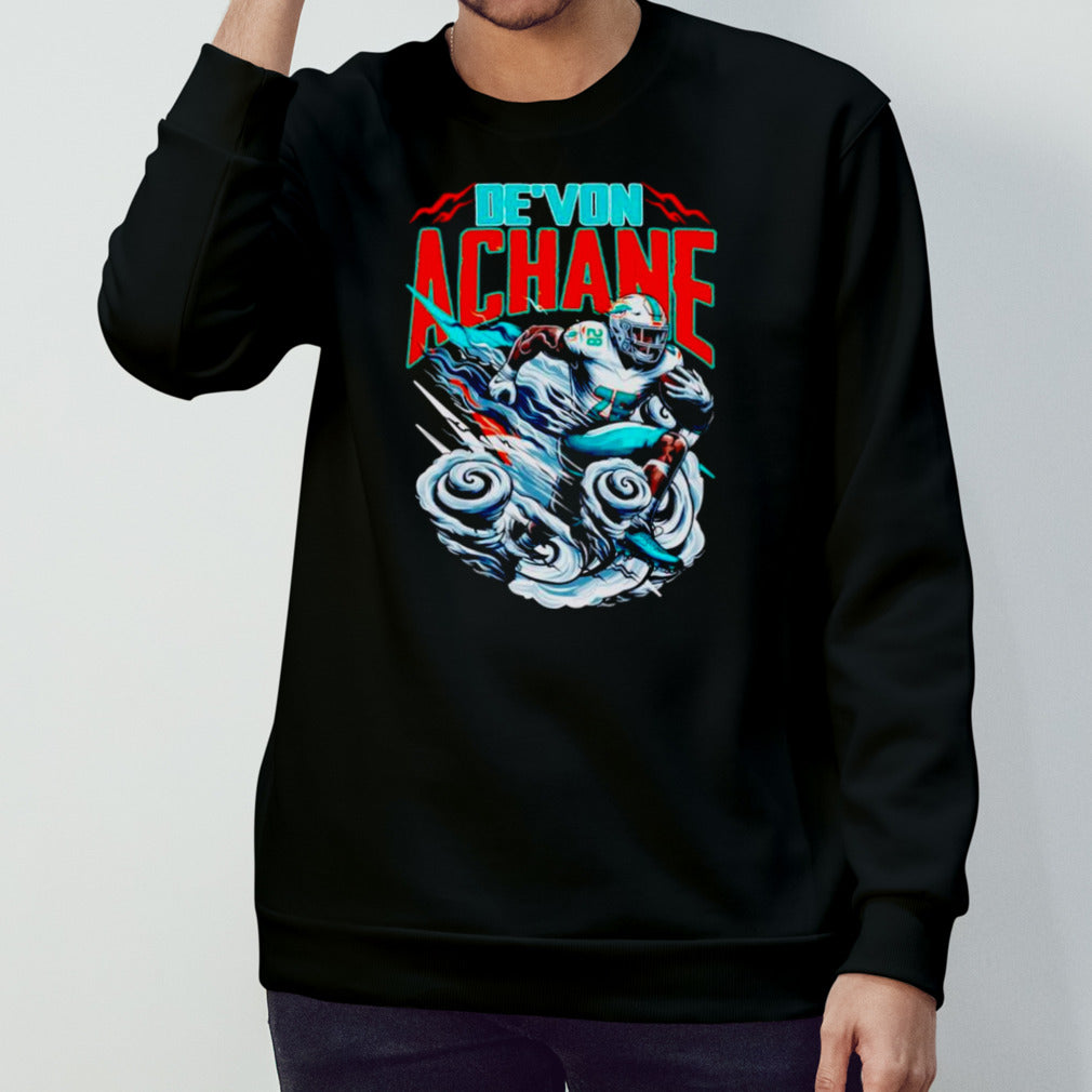 Desâ€™Von Achane Miami Dolphins Roadrunner shirts