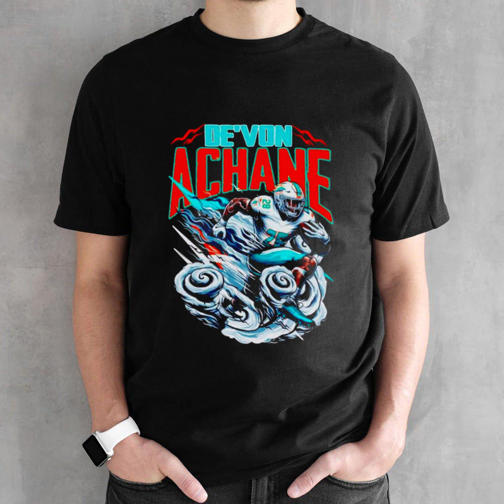 Desâ€™Von Achane Miami Dolphins Roadrunner shirts