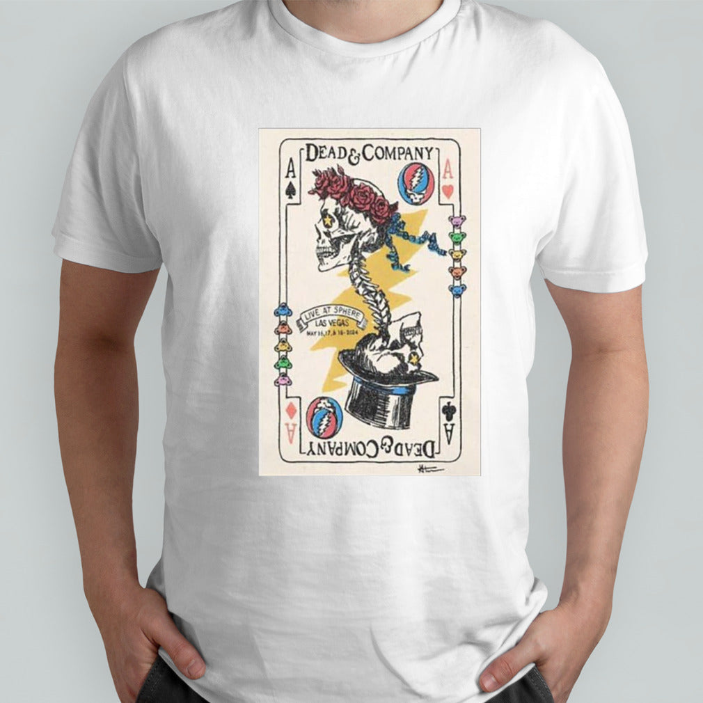 Dead And Co May 16 17 18 2024 Las Vegas Nv Poster T-Shirt