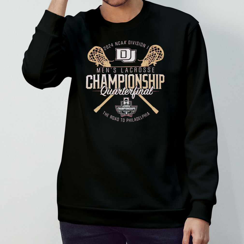 Denver Pioneers 2024 NCAA Division I Menâ€™s Lacrosse Championship Quarterfinal shirt