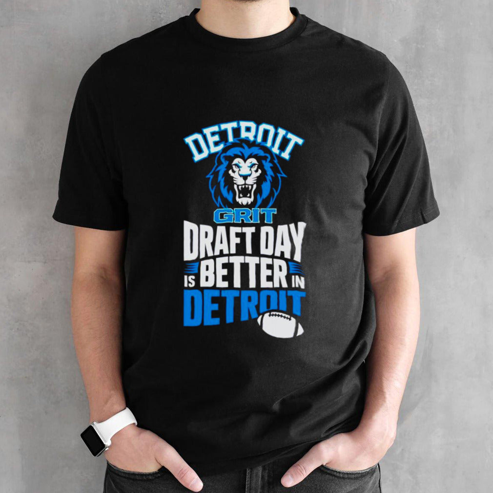 Detroit football Draft day is better in shirts