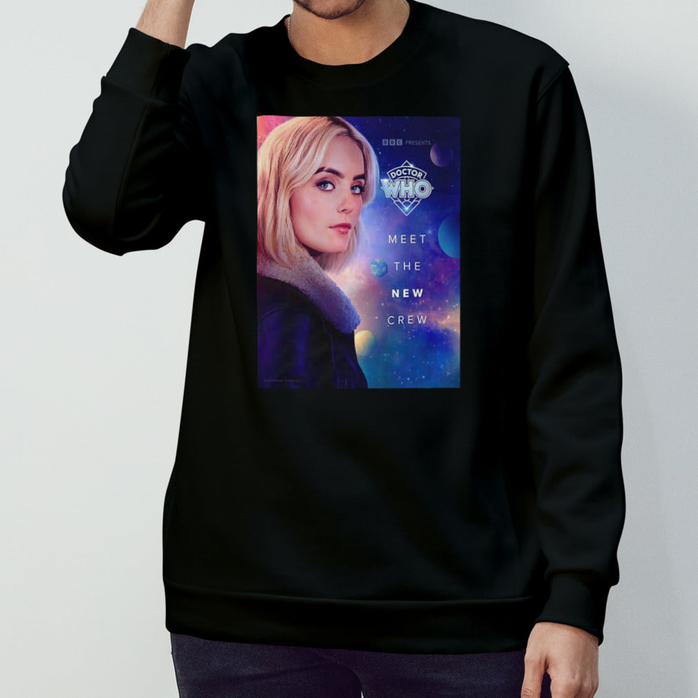 Doctor Who Your Brand New Tardis Crew Awaits Meet A New Crew Millie Gibson T-Shirt