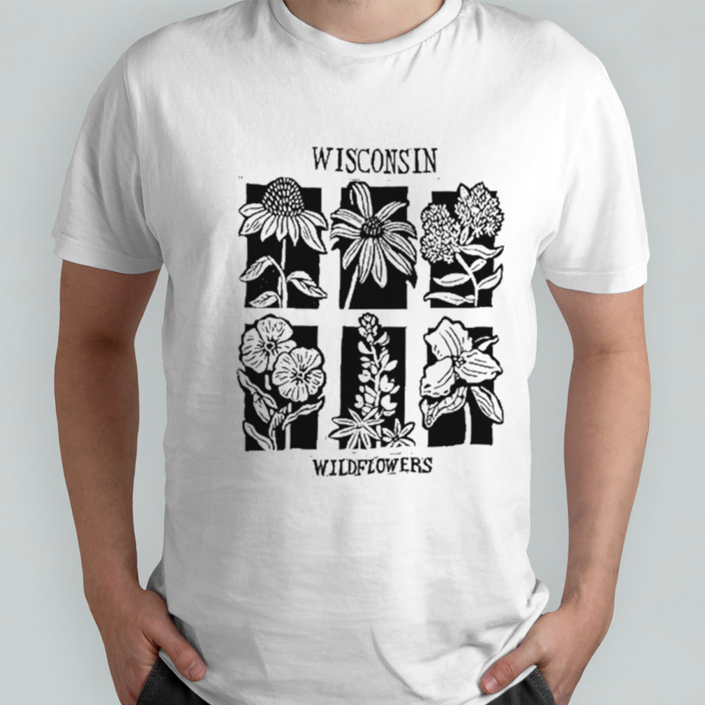 Dolly Sharton Wisconsin Wildflowers T-shirt