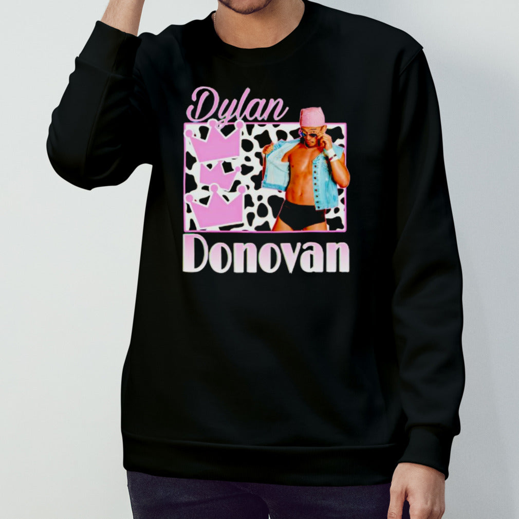 Dylan Donovan cow shirt
