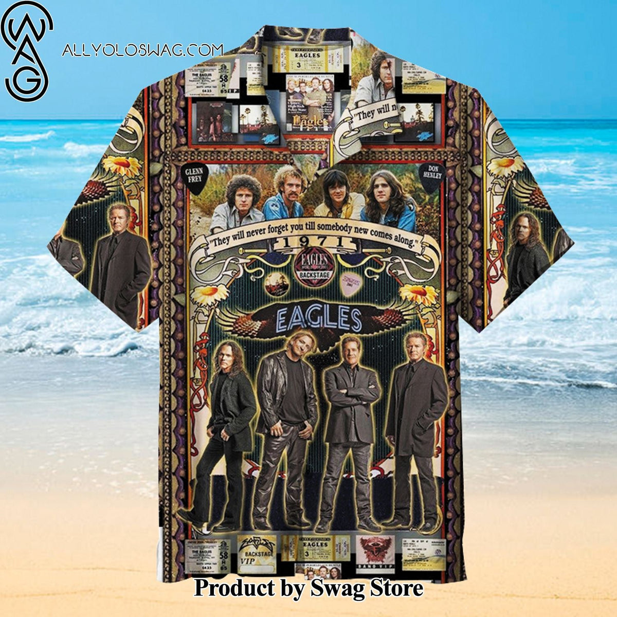 Eagles Bachelor Party Hawaiian Shirt