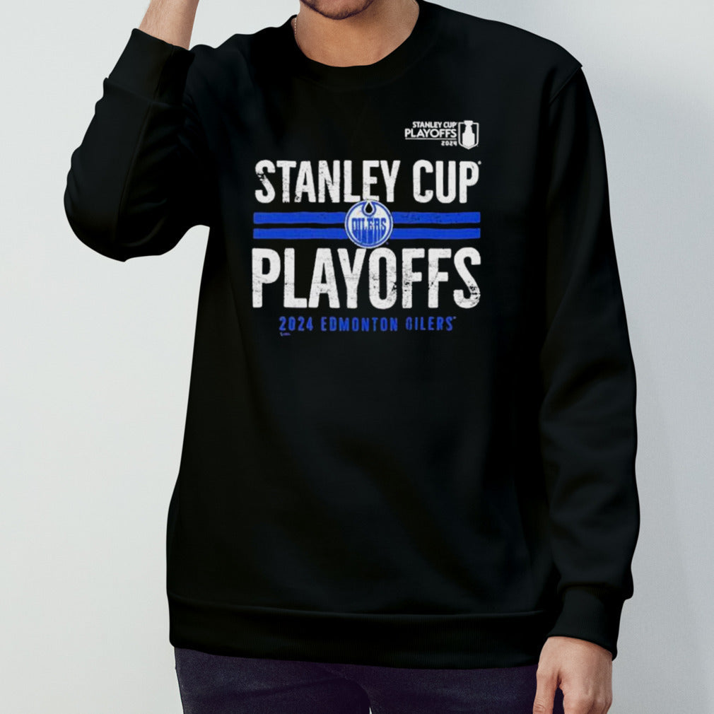 Edmonton Oilers 2024 Stanley Cup Playoffs Crossbar Shirts