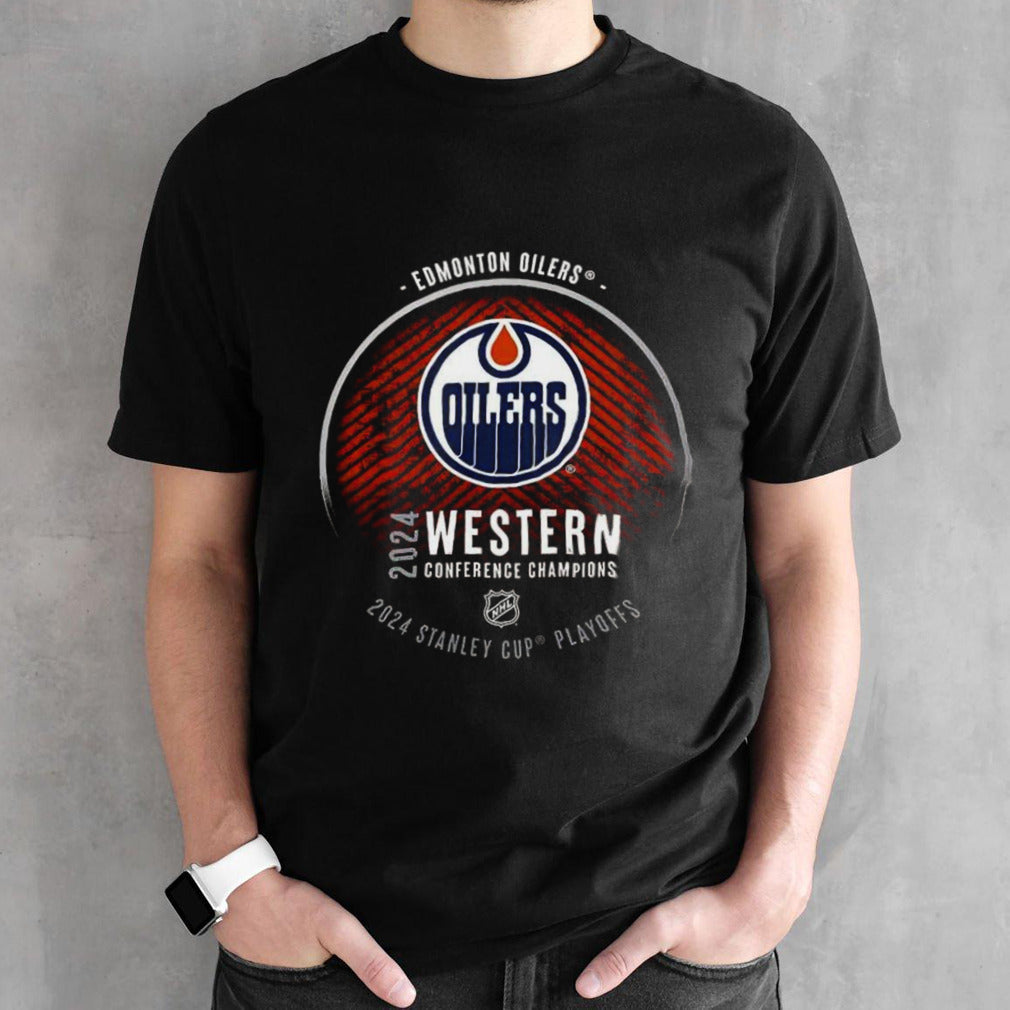 Edmonton Oilers Authentic 2024 Eastern Conference Champions Hockey T-shirt