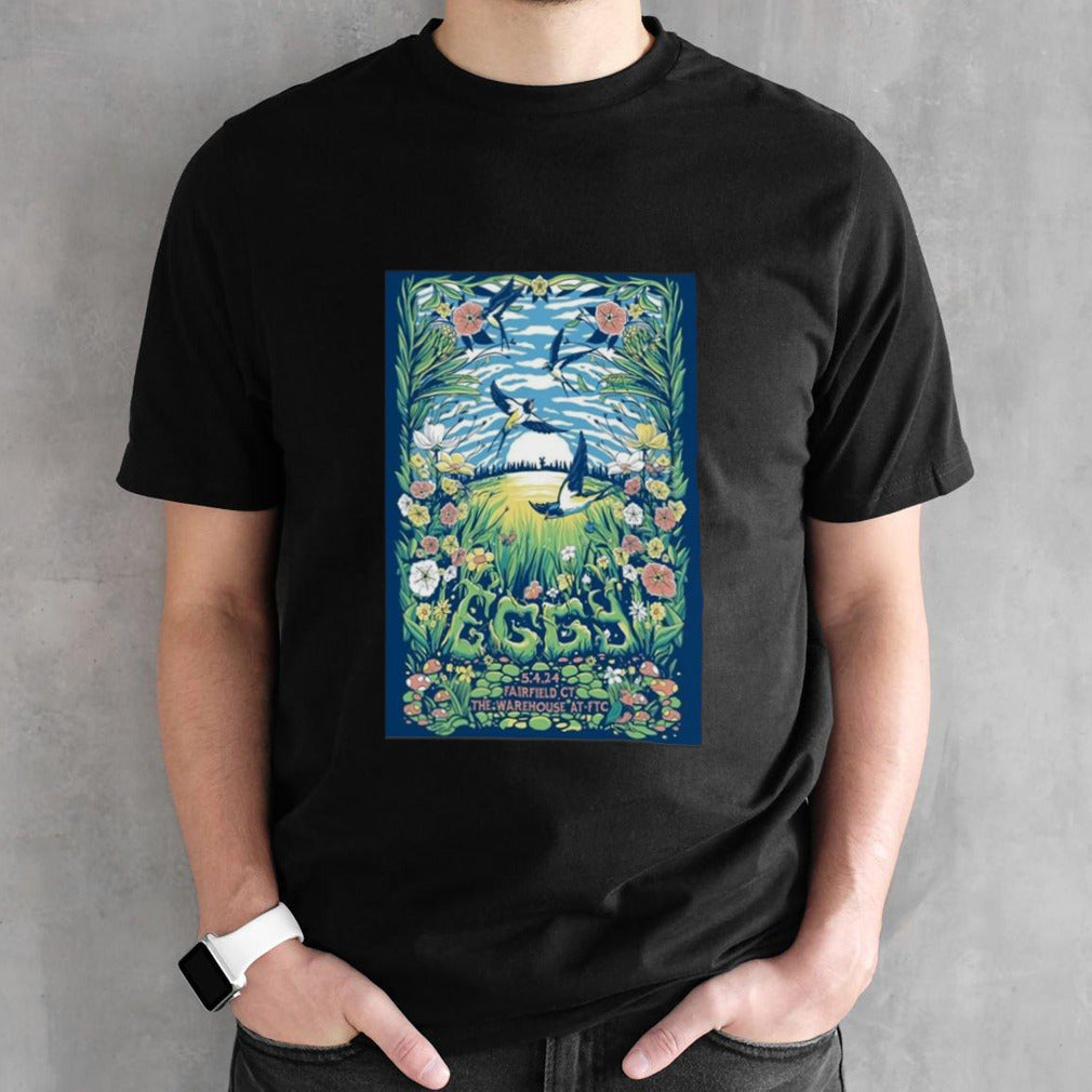 Eggy Band Fairfield Ct The Warehouse At Ftc May 4 2024 T-shirts