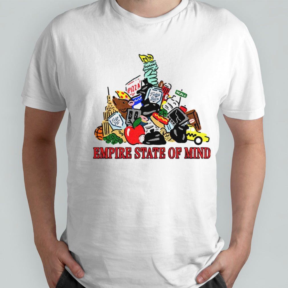 Empire state of mind crop shirts