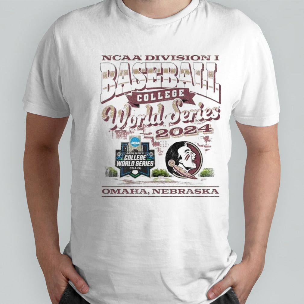 FSU Baseball 2024 NCAA Baseball College World Series Streetwear T shirt