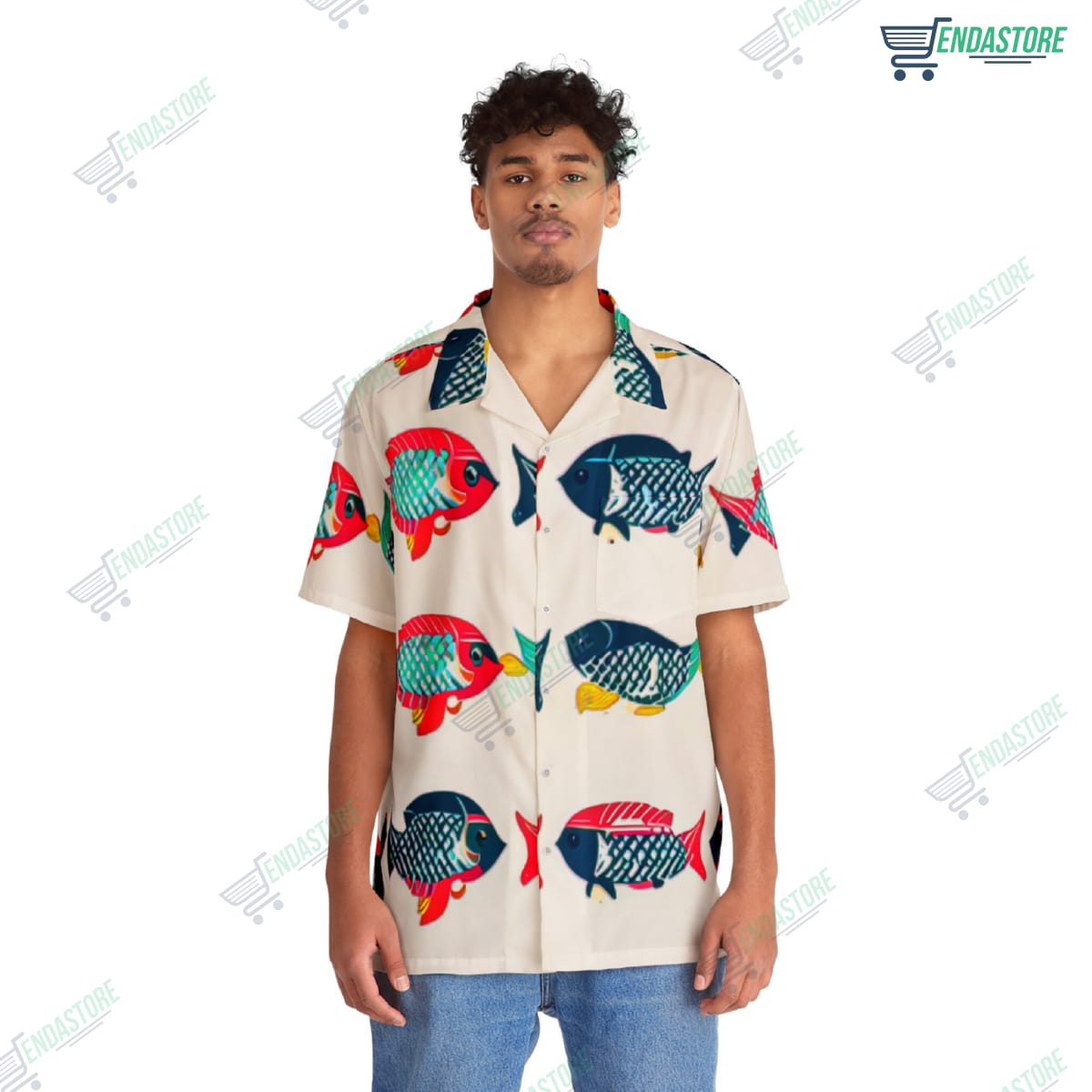 Fish Vacation Hawaiian Shirt