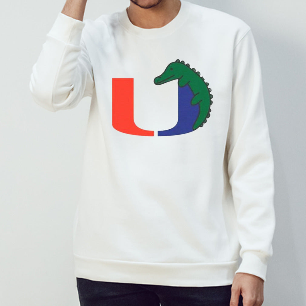 Florida Gators F Miami Hurricanes shirt