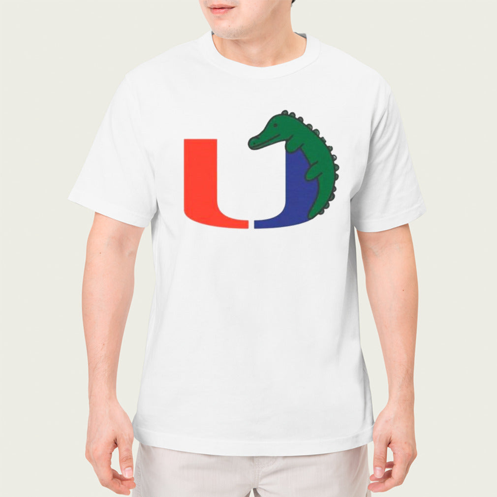 Florida Gators F Miami Hurricanes shirt