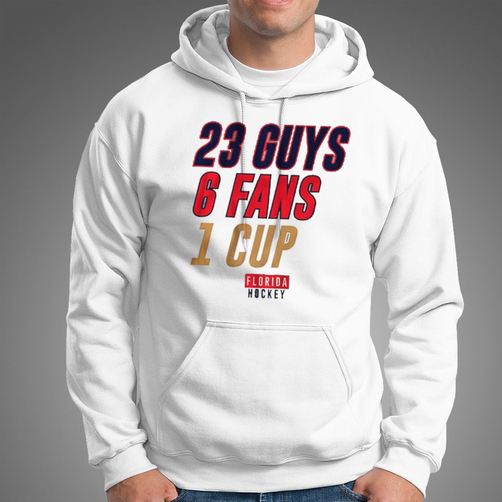 Florida Hockey 23 Guys, 6 Fans, 1 Cup Shirt