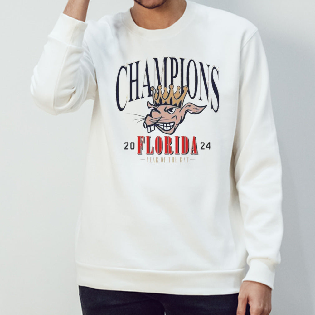 Florida Panthers Rat Champions 2024 Shirt