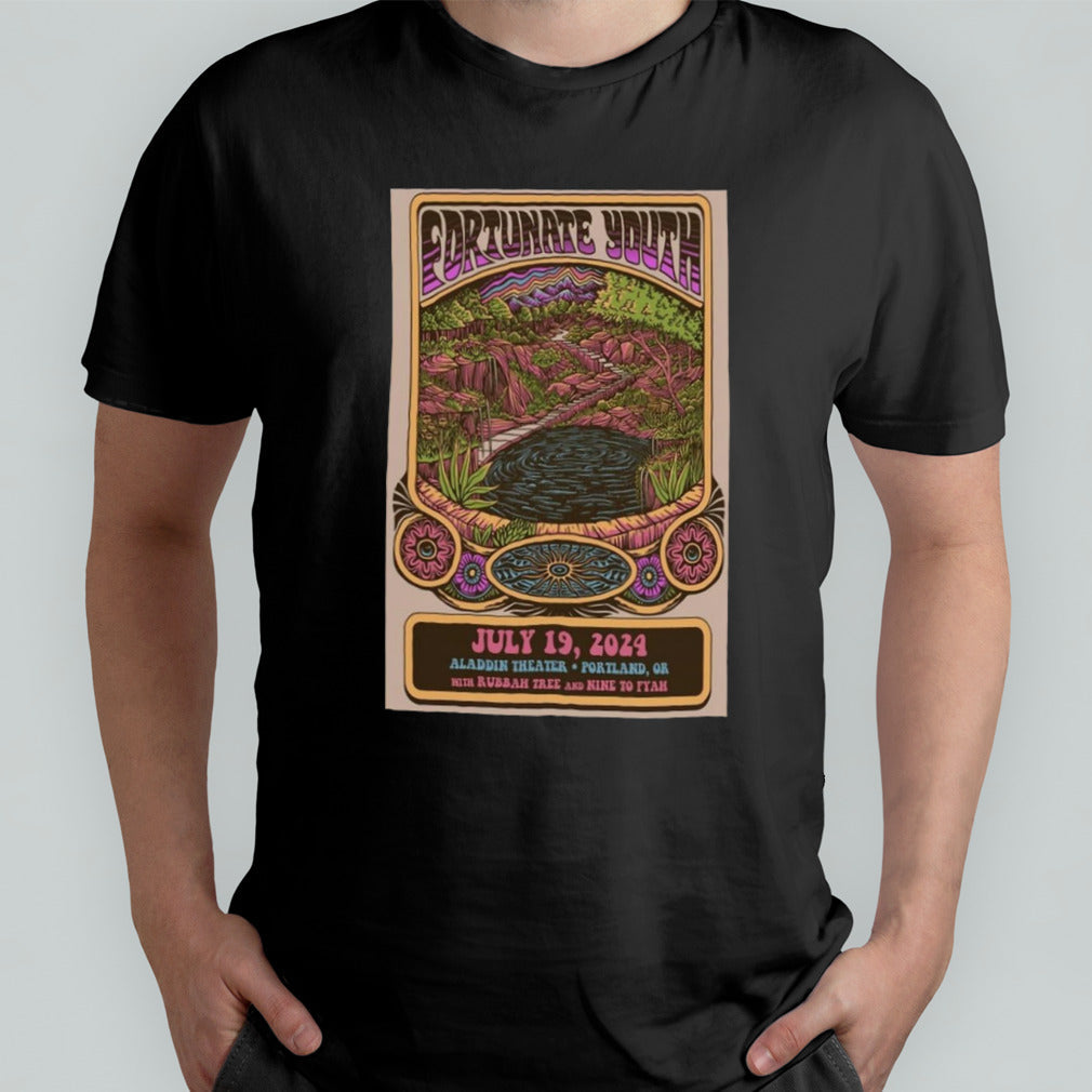 Fortunate Youth Portland OR Jul 19 2024 Poster Shirt