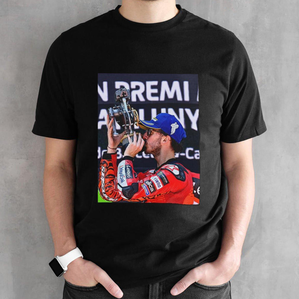 Francesco Bagnaia Champion Race Moto GP In Montmelo Barcelona 2024 Catalan GP shirt