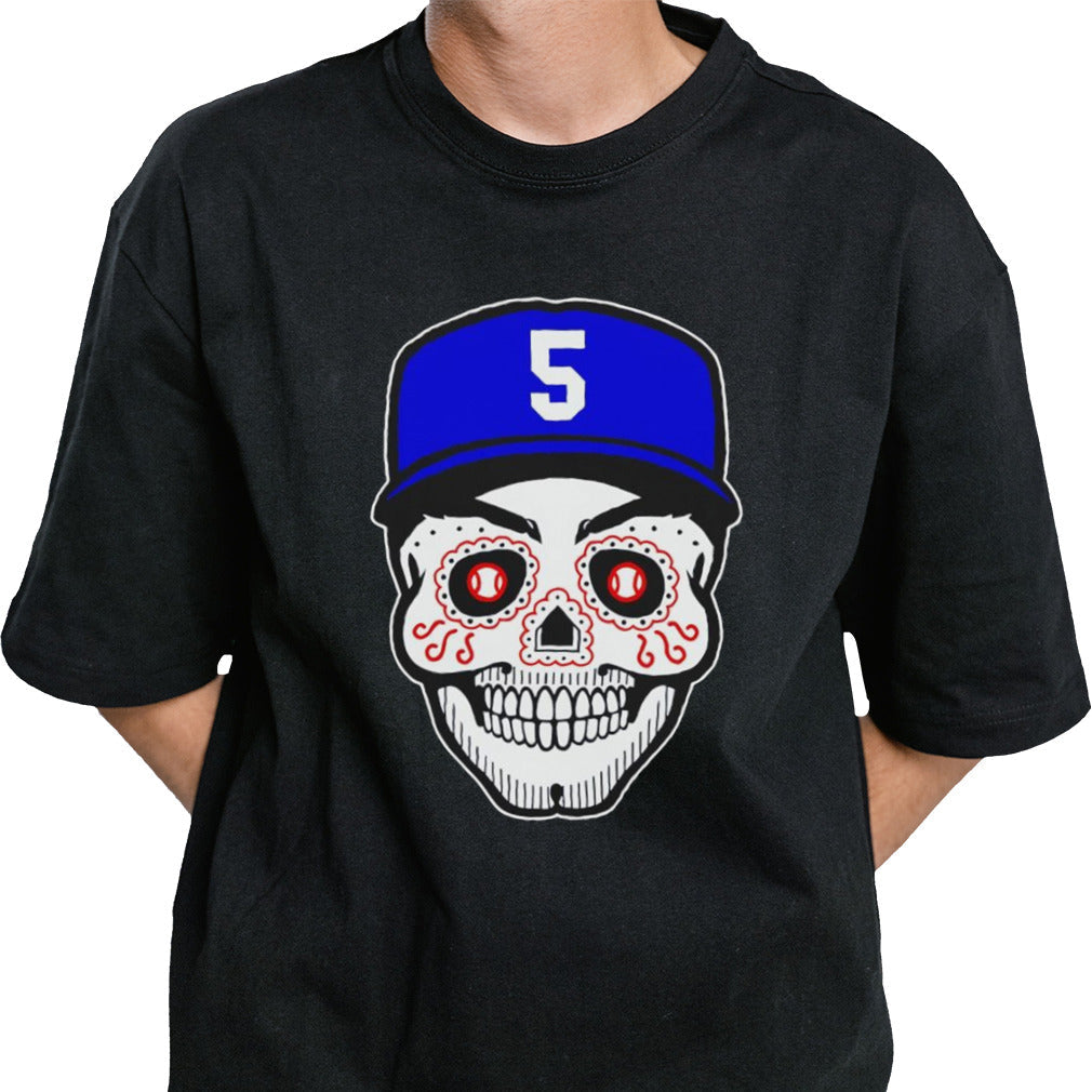 Freddie Freeman Sugar Skull Los Angeles Dodgers shirt