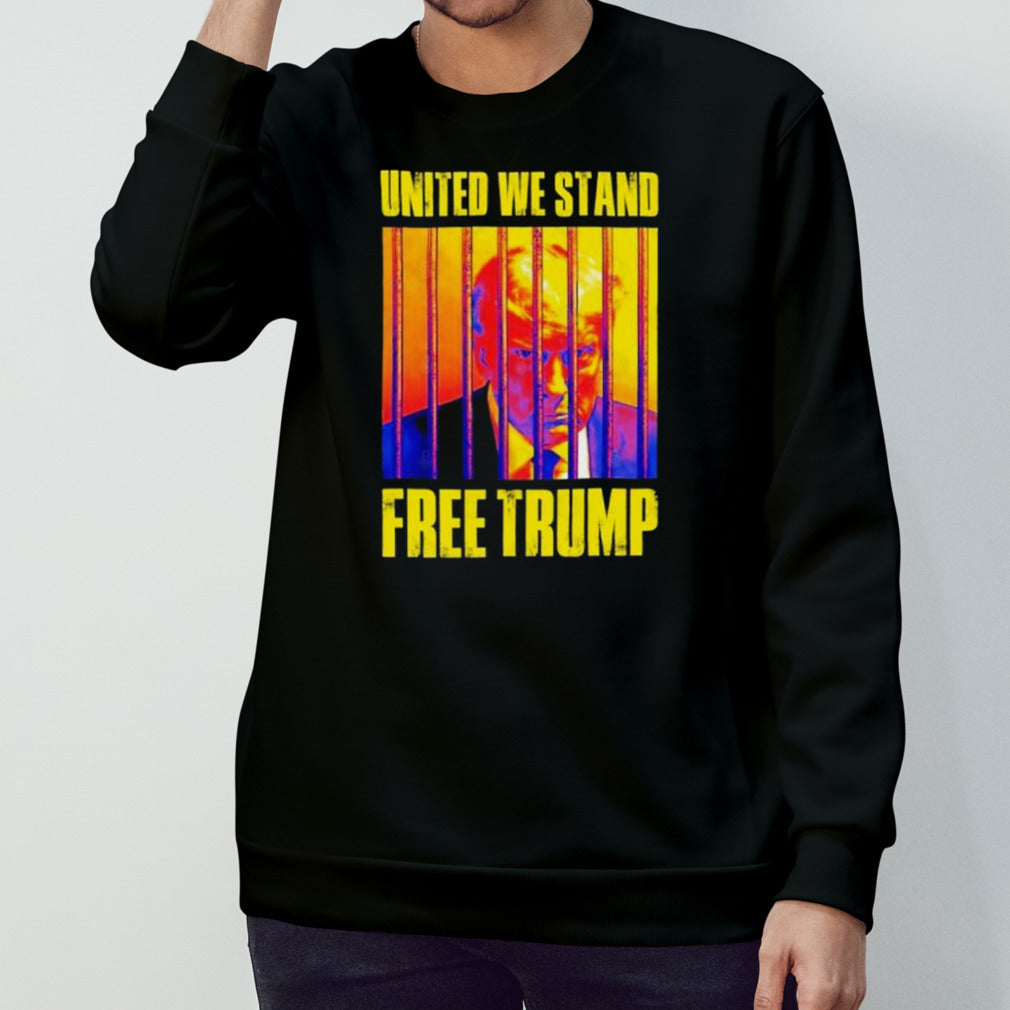 Free Trump â€“ United We Stand â€“ I Stand With Trump T-Shirt