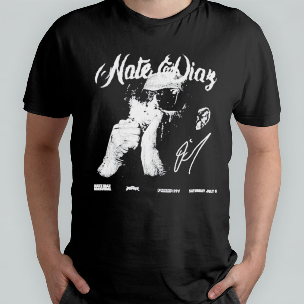 Full Violence Big Face Smoke Nate Diaz Shirt