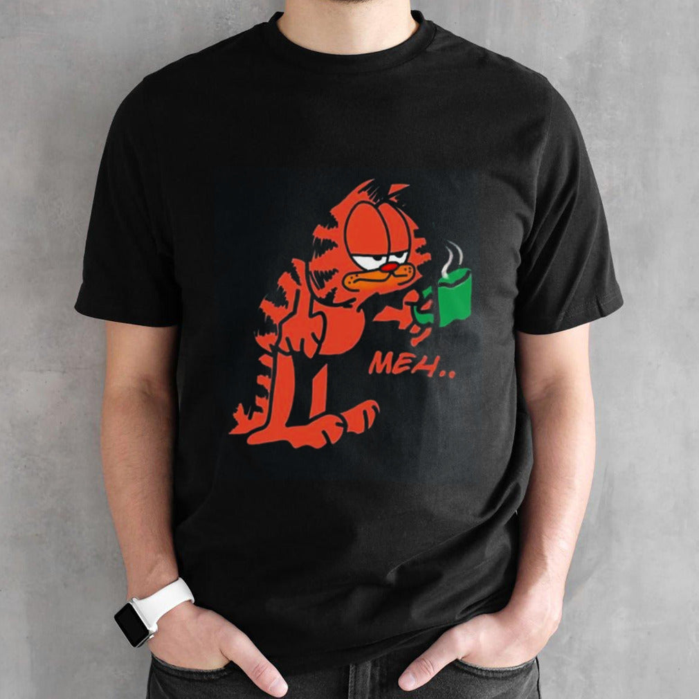 Garfield Meh Coffee T-shirt