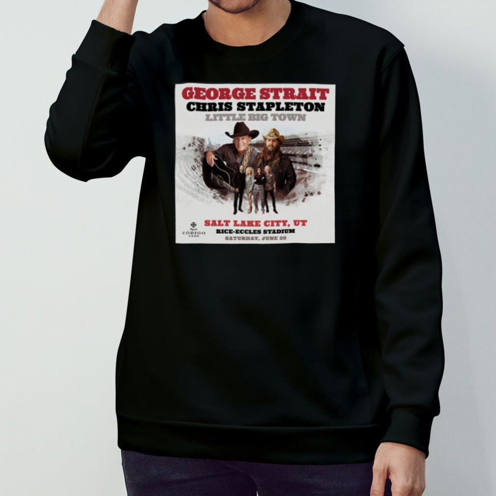 George Strait Salt Lake City Tickets, Rice-Eccles Stadium Jun 29, 2024 Poster Shirt