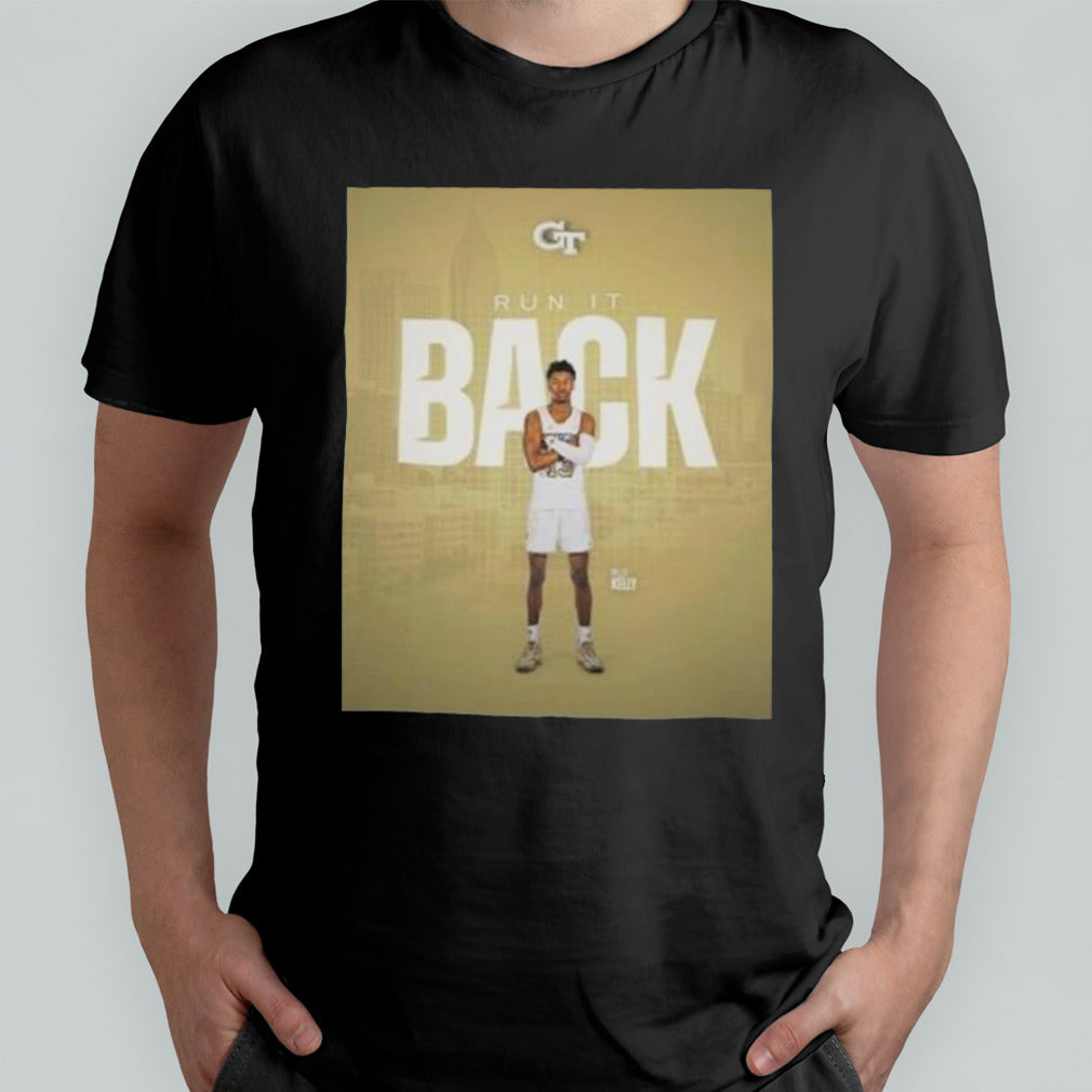 Georgia tech miles kelly run it back Shirt
